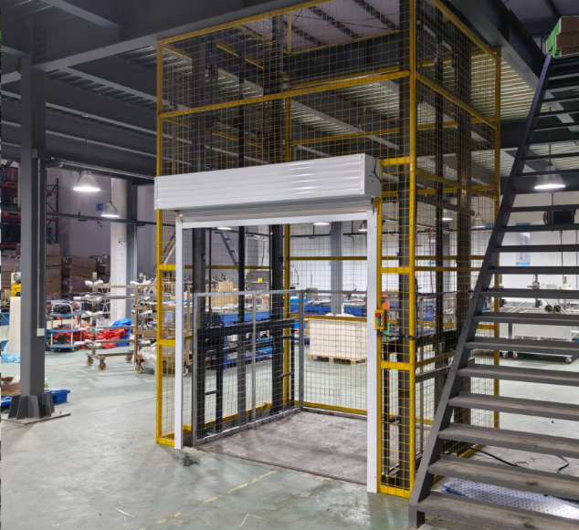 彭泽食品厂物料提升